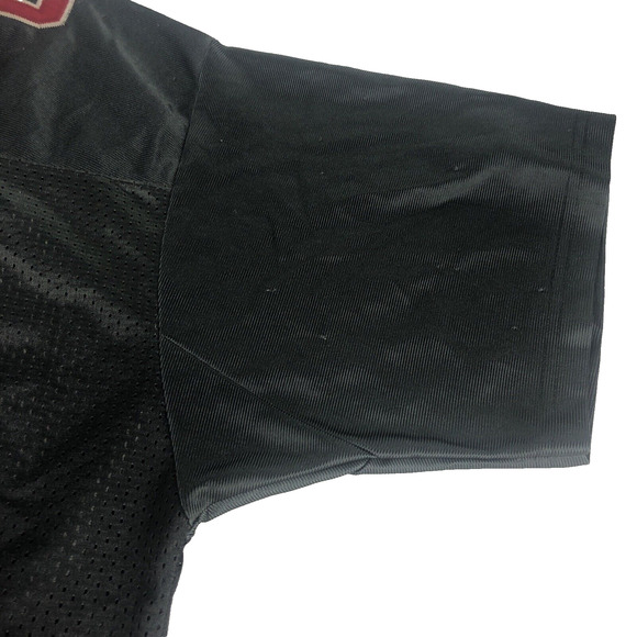 Atlanta Jersey Men's 2XL AOP Shirt Vintage 1990s Gray Red 00 Dio Moda USA Sports - Picture 6 of 16